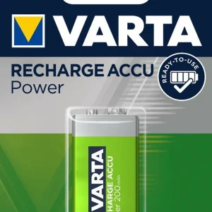 Piles rechargeables 9V 200 mAH VARTA