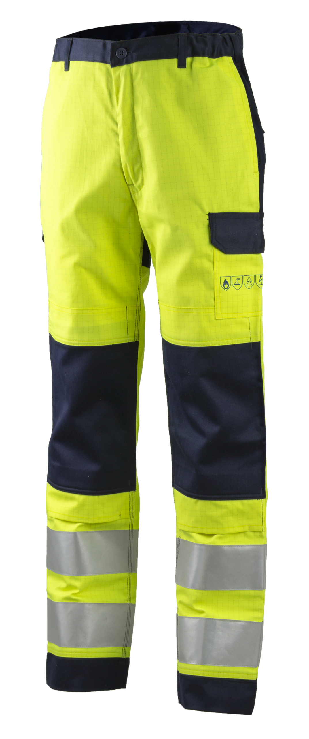 THOR Pantalon Multi Risque Jaune HV - 8MTHTY